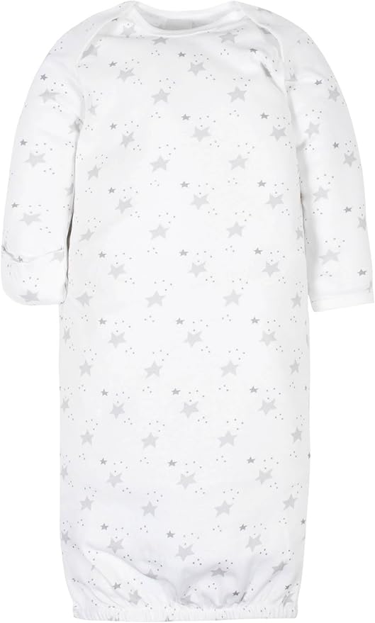 Gerber Baby Boys & Girls 4-Pack Sleeper Gown - Image 3