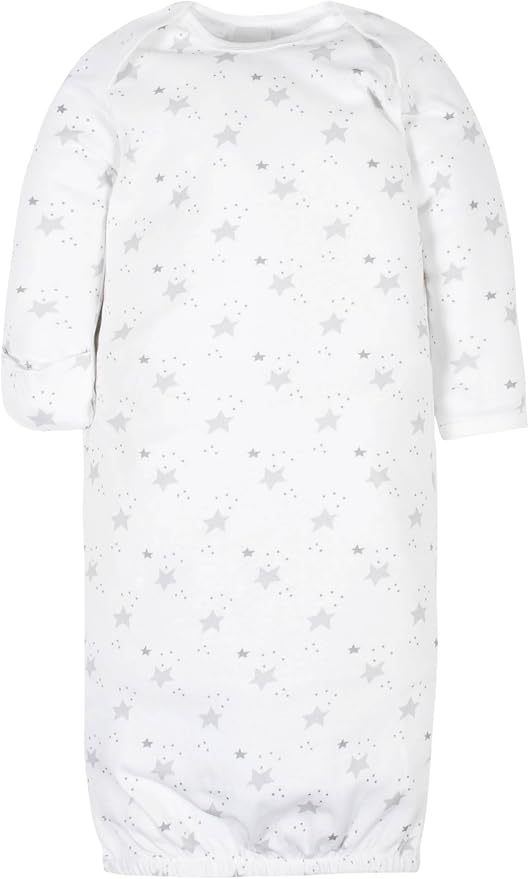Gerber Baby Boys & Girls 4-Pack Sleeper Gown - Image 3