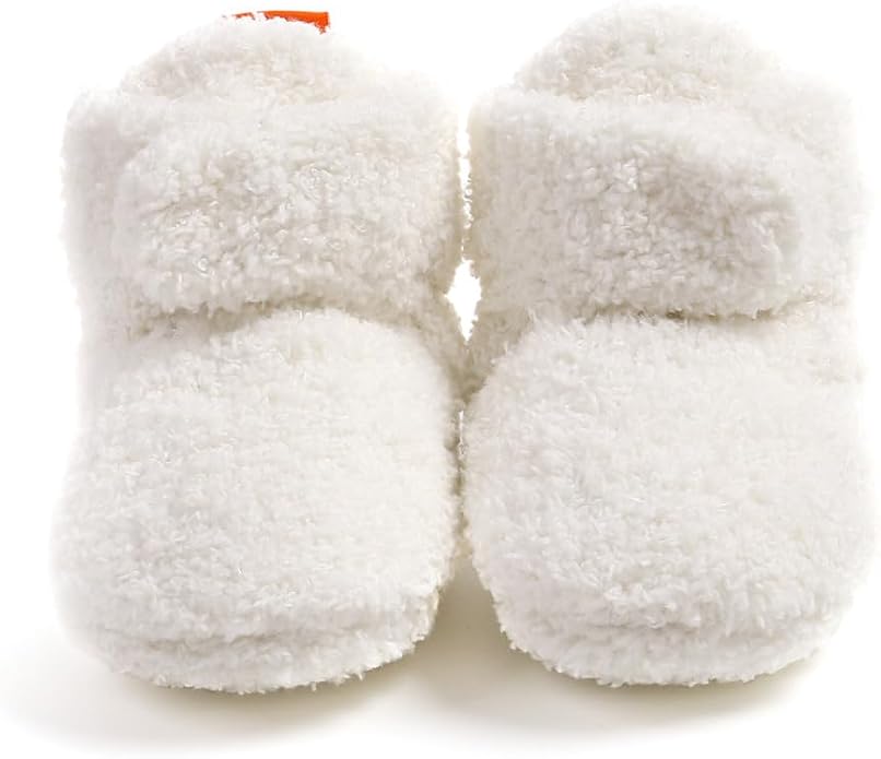 Baby Booties Cozy Fleece Slippers Soft Baby Shoes - Image 3