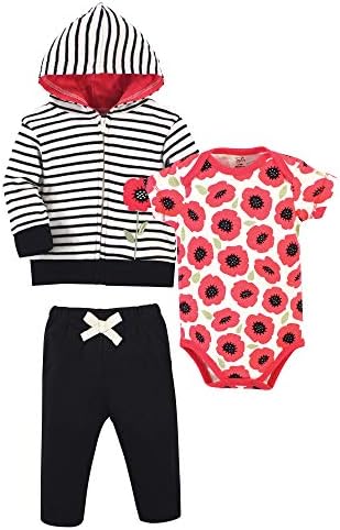 Touched by Nature Baby Organic Cotton Hoodie, Bodysuit Or Tee Top, and Pant by TouchedbyNature