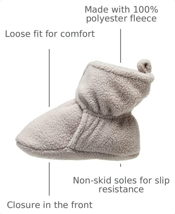 Hudson Baby Unisex-Baby Cozy Fleece BootiesSlipper Sock - Image 3