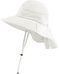 Baby Sun Hat with Neck Flap UPF 50+ by MACOWCF