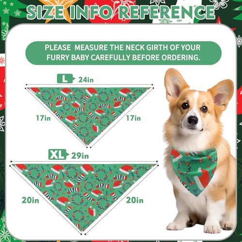 EXPAWLORER Christmas Dog Bandanas - Image 3