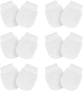 6 Pairs Baby Mittens No Scratch Mittens Infant Toddler Soft Gloves Essentials by Gvhntk