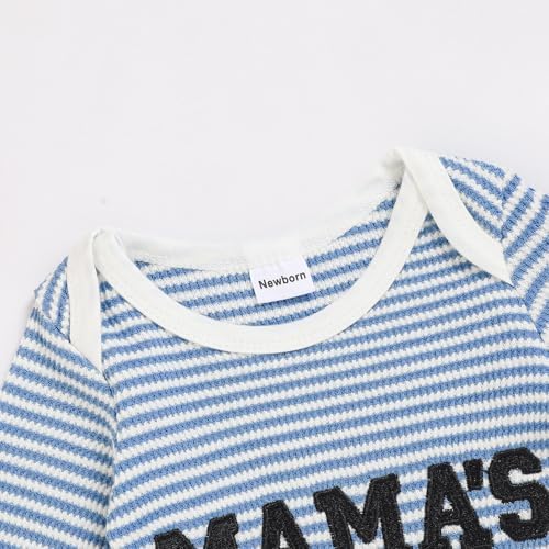 GRNSHTS Newborn Baby Boy Romper Coming Home Outfits Letter Print Bodysuit - Image 4