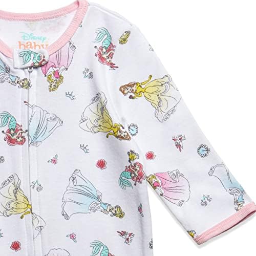 Disney Baby Girls' 2-Pack Footed Sleep N' Play Newborn to Infant - Image 6