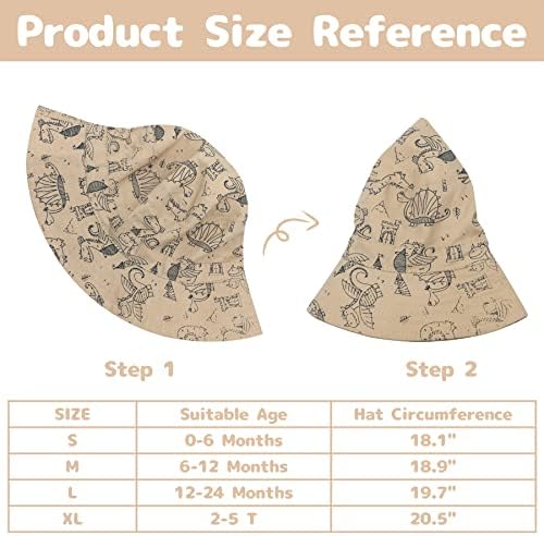 Baby Sun Hat Baby Boy Hats Toddler Hat UPF 50+ Bucket Hat - Image 6