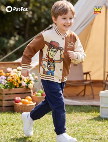 Disney Bomber Jacket Spider Man Marvel Toy Story Cars Varsity Cardigan2-13Y - Image 2