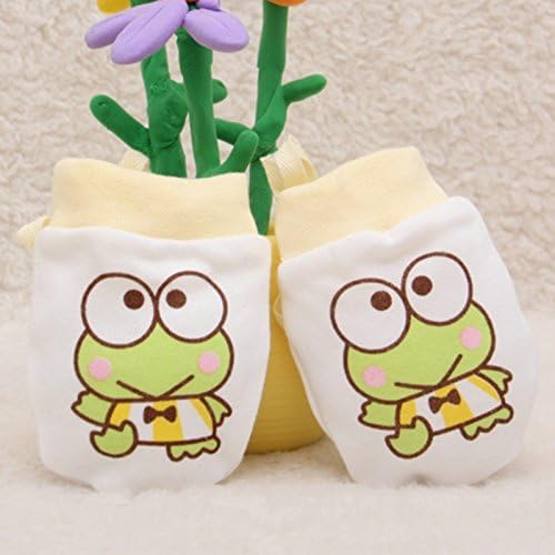 Cute Boys Girls Cotton No Scratch Gloves Drawstring Adjustable Mittens - Image 7