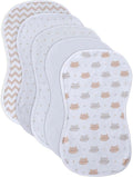 sleepyturtle Pack of 5, Baby Burp Cloths, Soft and Absorbent by sleepyturtle