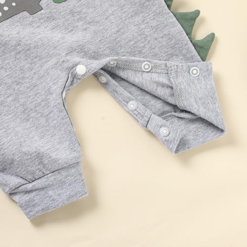 GRNSHTS Newborn Baby Boy Romper Coming Home Outfits Letter Print Bodysuit - Image 6