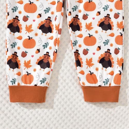 Aalizzwell Toddler Infant Baby Boys Hoodie Sweatshirt Pants Outfits Spring - Image 5