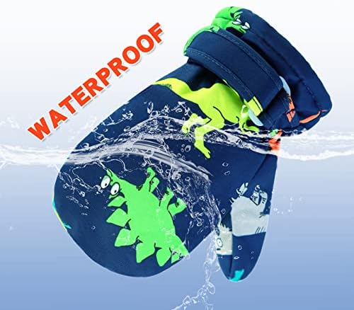 BAVST Toddler Waterproof Mittens Fleece Lined Baby Boys Girls Winter Warm Glove - Image 4