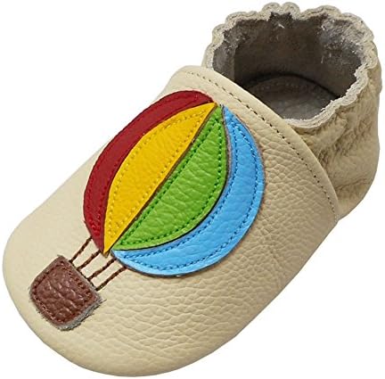 YALION Baby Soft Leather Shoes Suede Sole Infant Toddler First Walking Sports by YALION