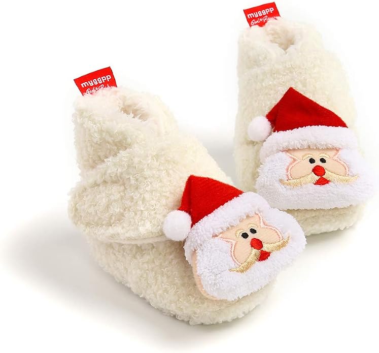 Ohwawadi Infant Baby Slippers Girls Boys Booties Warm Baby Socks Shoes Newborn - Image 8