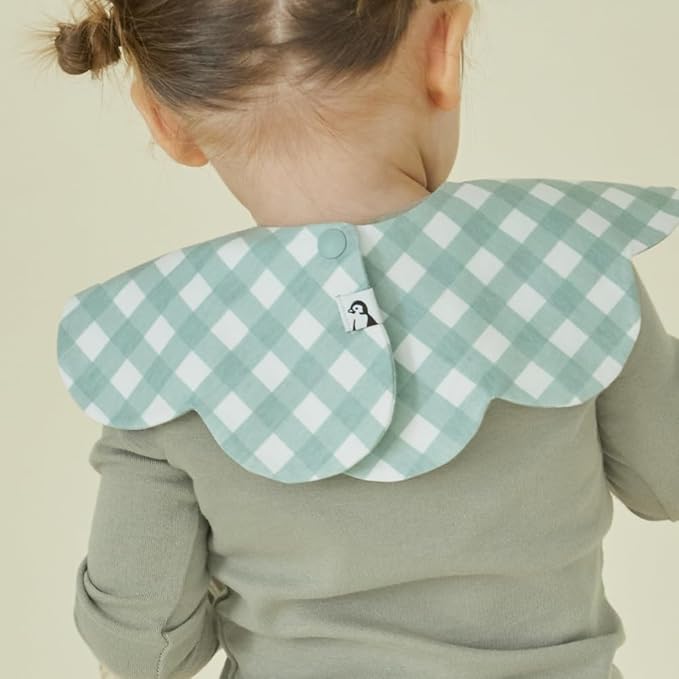 Konny Baby Bibs Set, 360 ° Rotate, Soft and Absorbent Bandana Drooling for Boys Girls baby Essentials