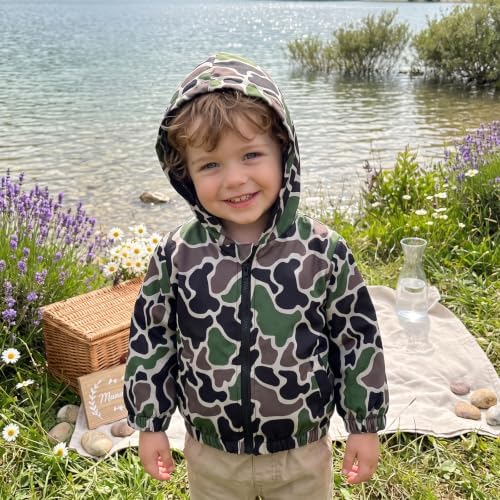 Toddler Baby Girl Windbreaker Jacket Zip Up Hoodie Long Sleeve Sweatshirt - Image 3