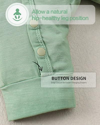 Mikrdoo Newborn Baby Girl Clothes Long Sleeve Romper - Image 4