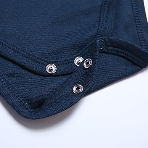 ROMPERINBOX Unisex Baby Onsies Solid Baby Bodysuit Romper Blank - Image 4