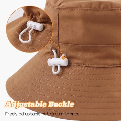 Bamery Baby Toddler Girls Bucket Hat Newborn Sun Hats - Image 5