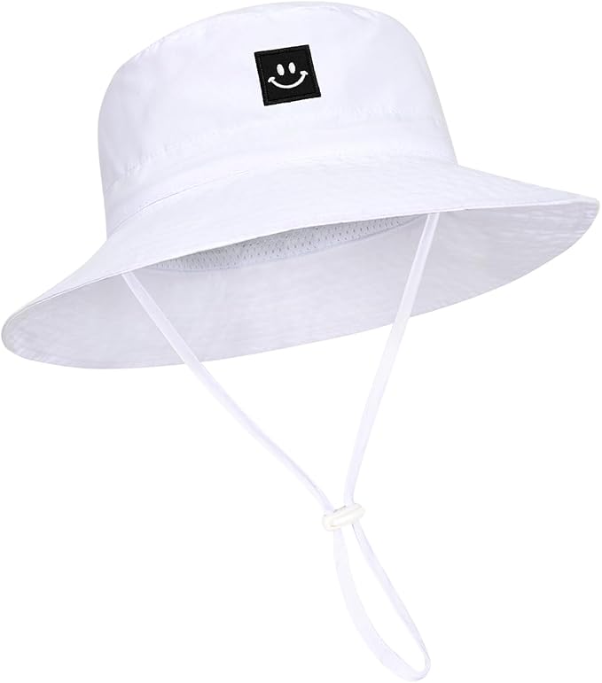 Baby Toddler Sun Hat, Kids Summer UPF 50+ Foldable Beach Bucket Hat - Image 4