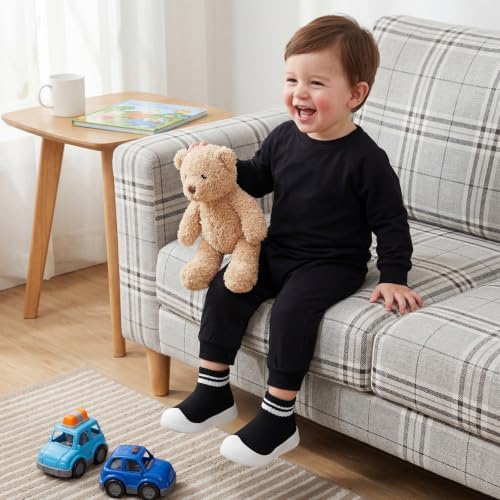 STQ Baby/Toddler Sock Walking Shoes Infant Slippers - Image 2