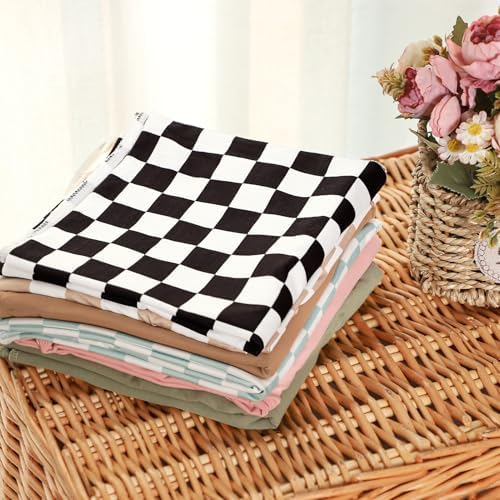 Newborn Swaddle Blanket with Hat Set, Baby Receiving Blankets 30"x30" - Image 6