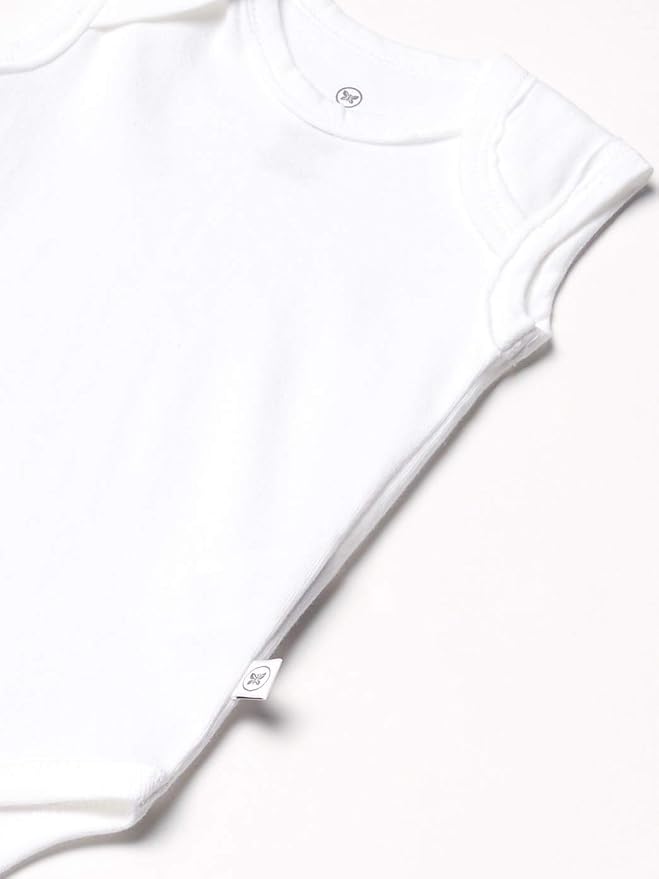 HonestBaby baby-boys Sleeveless Bodysuits One-piece 100% Organic Cotton - Image 2
