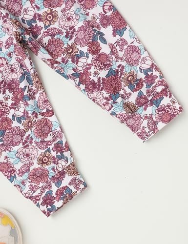 oklady Baby Girl Clothes, Hoodie Tops Floral Pant - Image 6