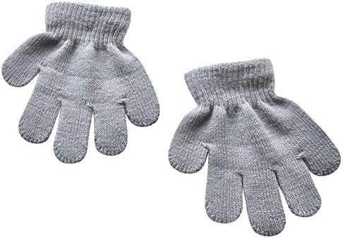 Toddler Boys and Girls Winter Knitted Writing Gloves, 1-3 Years Old by Unknown