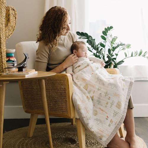 Little Unicorn Newborn Receiving Quilt | Ultra- Soft - Image 5