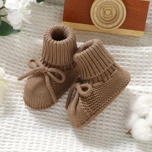 mimixiong Baby Booties Newborn Warm Infant Sock Baby Shoes - Image 6