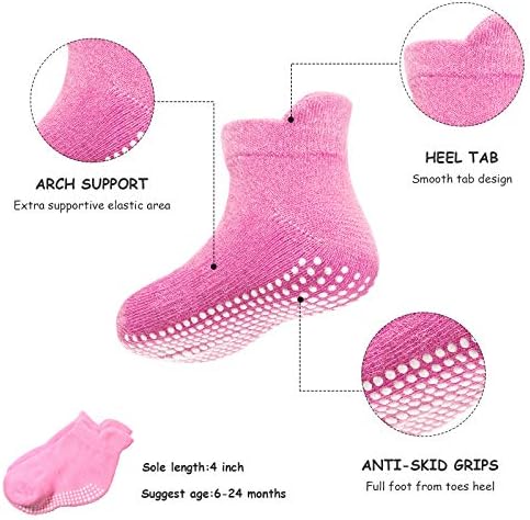 Geyoga 18 Pieces Baby Headband Newborn Socks and Mittens Set Elastic Baby - Image 3