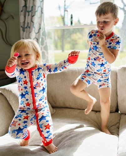 babee Reshinee Bamboo Viscose Baby Footie Pajama, Zipper Sleeper Boys Girls - Image 5