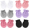 BQUBO Baby Mittens No Scratch Cotton Newborn Infant Glove Soft Skin-friendly by DRESHOW