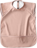 GZMM Waterproof Baby Bibs,Infant Toddler Extra Cover Feeding Bib With Food Catcher,Easy Clean & Washable