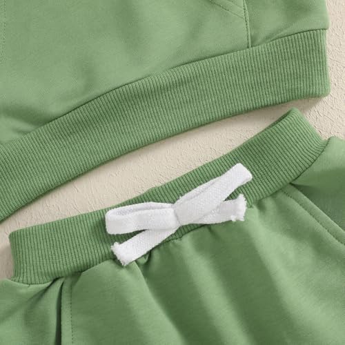 Toddler Baby Boy Hooded Dinosaur Summer Outfit Funny T-Shirt Shorts Set - Image 7
