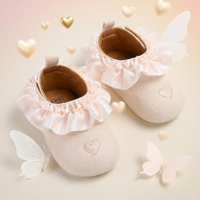 Ohwawadi Infant Baby Boys Girls Slippers Cozy Fleece Booties Soft Bottom Warm - Image 3