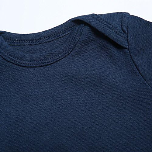 ROMPERINBOX Unisex Baby Onsies Solid Baby Bodysuit Romper Blank - Image 3
