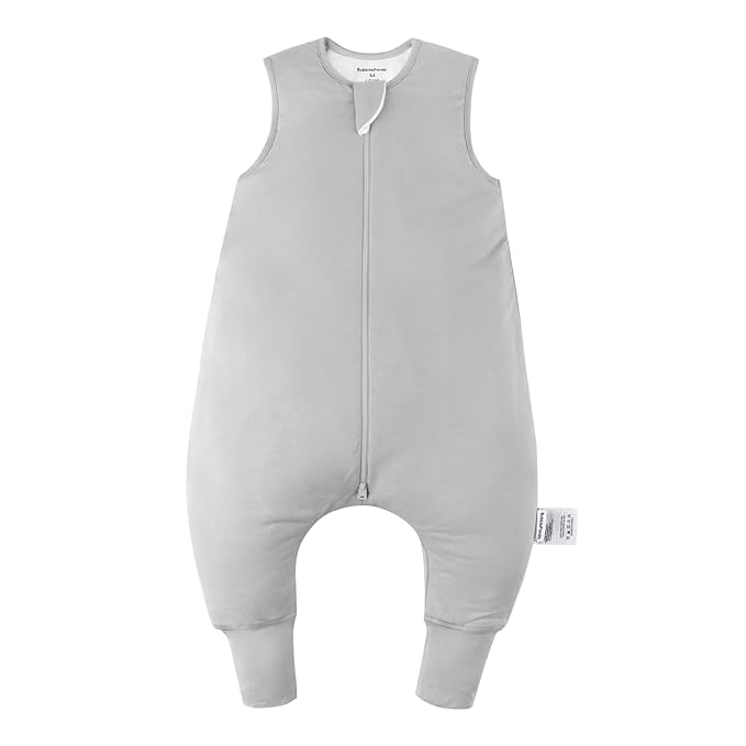 Rayon Made from Bamboo Toddler Sleep Sack with Feet 12-24 Months 1.0 Tog Ultra Soft Toddler Sleeping Sack 1t-2t Sleep Bag Walker Quilted Wearable Blanket with Legs 2-Way Zipper Lightweight