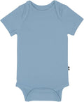 KYTE BABY Short Sleeve Baby Bodysuit, Buttery Soft Rayon Made From Bamboo by KYTEBABY