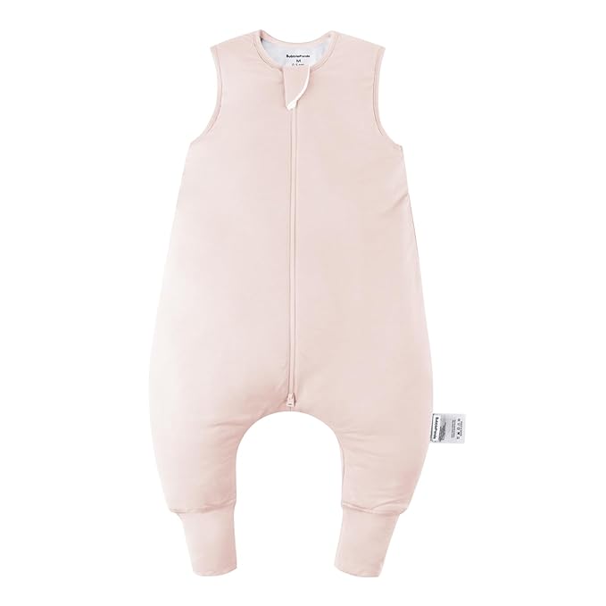 BubblePanda Rayon Made from Bamboo Toddler Sleep Sack with Feet 0.5 Tog Ultra Soft Toddler Sleeping Sack 3t-4t Baby Sleep Bag Walker Wearable Blanket with Legs 2-Way Zipper Lightweight