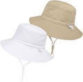 Baby Toddler Sun Hat, Boys Girls Adjustable Bucket Hat by DANMY
