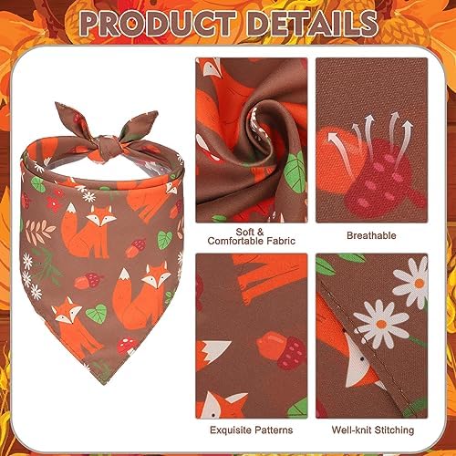 EXPAWLORER Fall Dog Bandana Set - Image 4