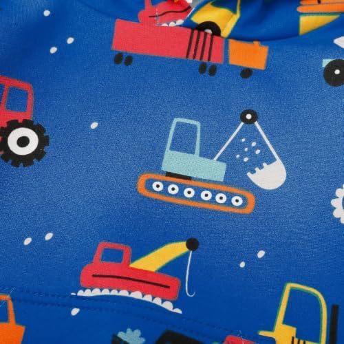 RETSUGO Baby Boys Dinosaurs Hoodie Boy Girls Truck Pullover - Image 7