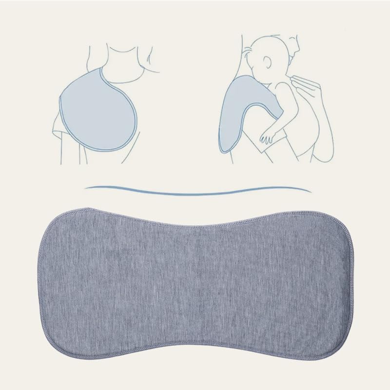 8 Pack Baby Burp Cloths, Unisex - Image 3