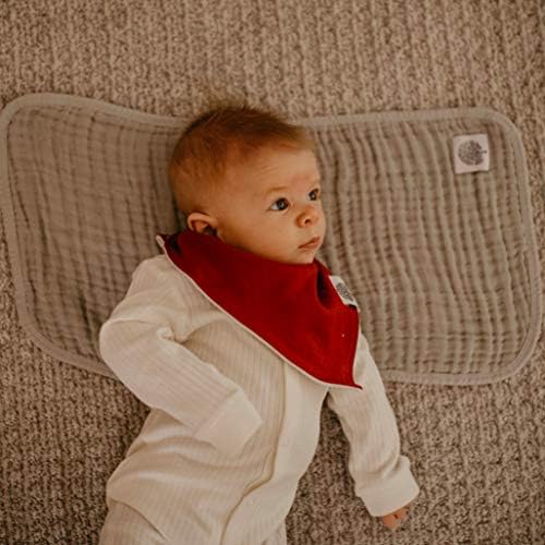 Parker Baby Muslin Burp Cloths | 100% Cotton Burping Clothes, Newborn Essential - Image 4