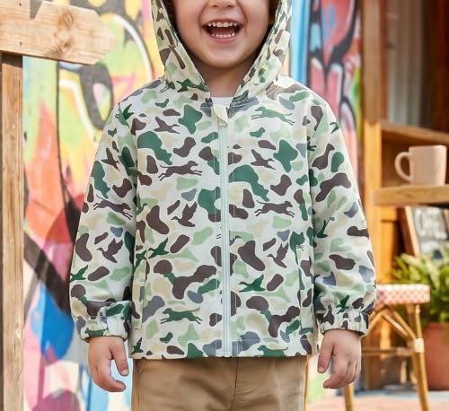 Toddler Baby Girl Windbreaker Jacket Zip Up Hoodie Long Sleeve Sweatshirt - Image 3