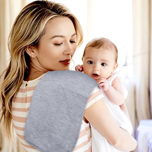 8 Pack Baby Burp Cloths, Unisex - Image 7