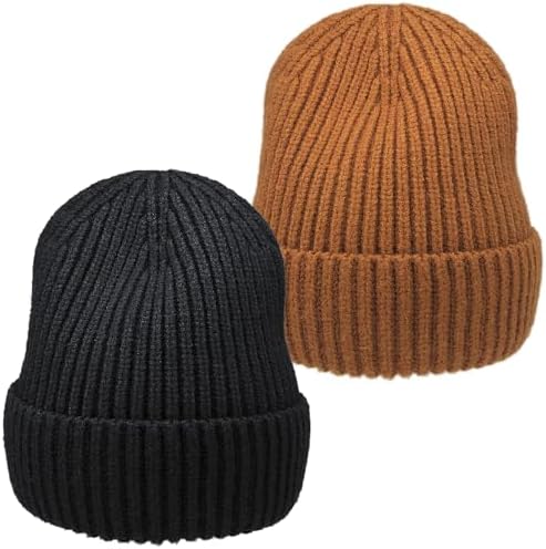 vidsel Toddler Beanie Baby Hat Boys Girls Beanies Wool Warm Kid Winter Hat - Image 2